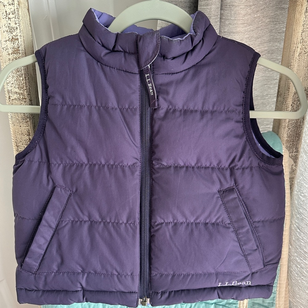 L.L. Bean Deep Purple Outerwear